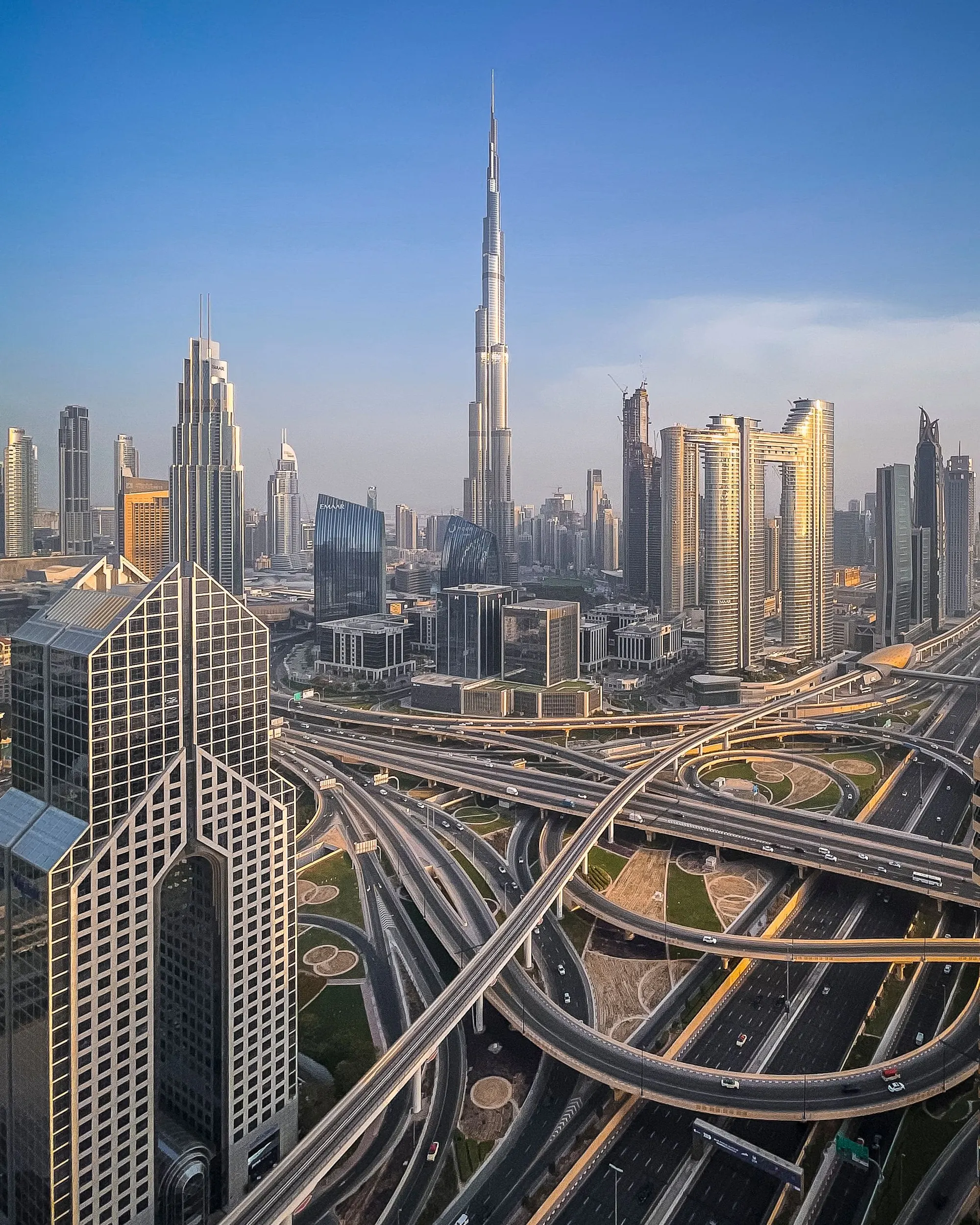 Downtown Dubai with Burj Khalifa